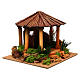 Nativity setting, Roman temple with circular roof s3