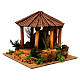 Nativity setting, Roman temple with circular roof s2