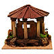 Nativity setting, Roman temple with circular roof s4