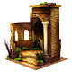 Nativity setting, Roman temple, antique style with arch s2
