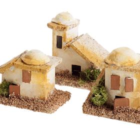 Ambientações para Presépio: lojas, casas, poços: Minarete miniatura cenário presépio