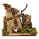 Nativity accessory, electric windmill with sheeps s1