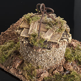 Häuser, Szenen und Geschäfte für Krippe: Brunnen 10x14x10 cm