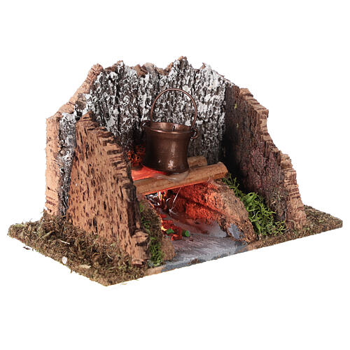 Nativity accessory, oven with smoke distillate 4
