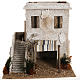 Nativity setting, minaret with stairs s1