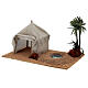 Nativity setting, oasis with tent s2