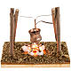 Electric fire pit for nativities, low voltage s1