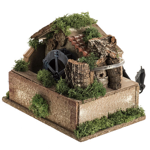 Mulino ad acqua elettrico ambiente 18x24x18 3