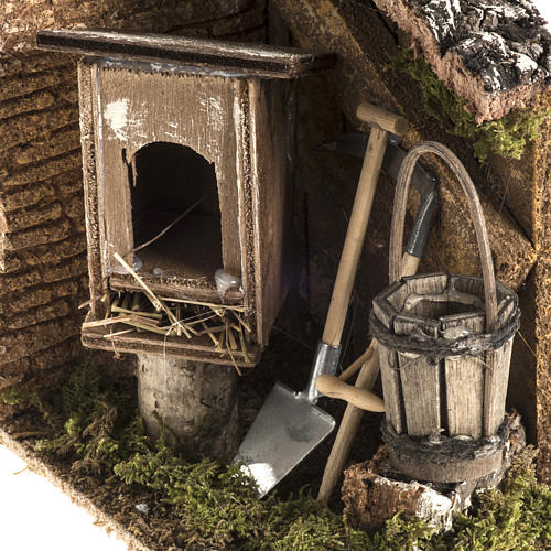 Utensilios de trabajo campesino ambiente pesebre 3