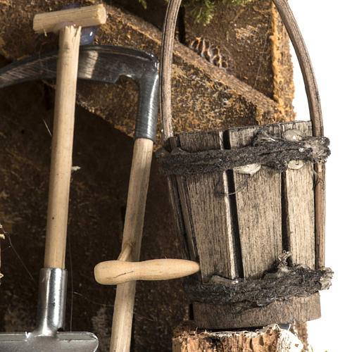 Utensilios de trabajo campesino ambiente pesebre 4