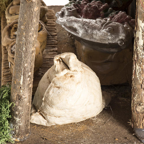 Nativity setting, shop with tent 6