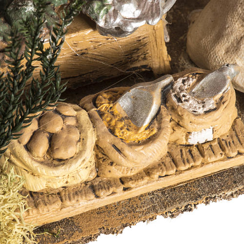 Negozio presepe con tenda 4