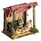 Negozio presepe con tenda s2