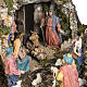 Nativity village, stable with fountain 80x110x70cm s2