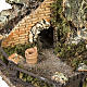 Nativity village with stable and fountain 58x48x38cm s5