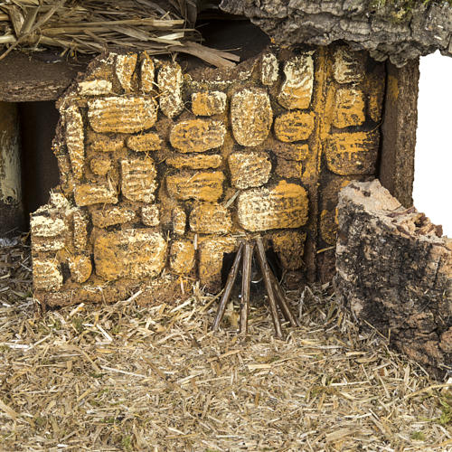 Nativity stable measuring 30x50x24cm 2