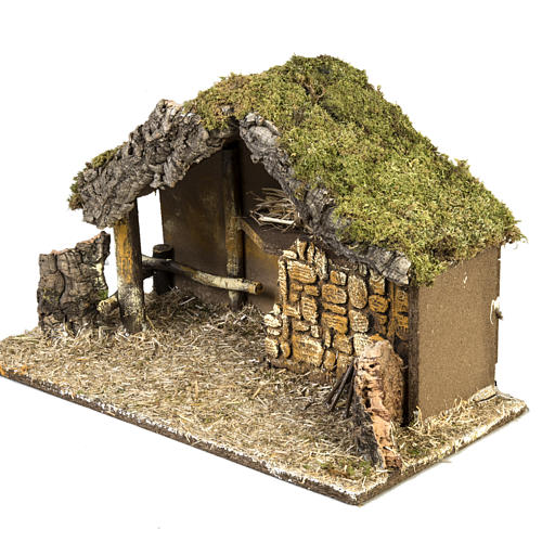 Nativity stable measuring 30x50x24cm 3