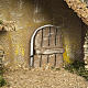 Capanna presepi fontana porta 28x42x18 cm s5