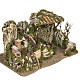 Borgo illuminato presepe 28x57x27 cm s6