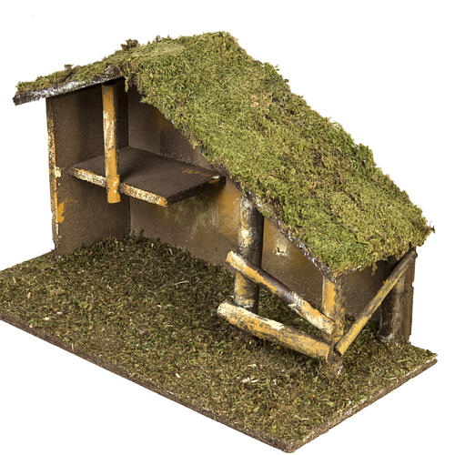 Capanna tradizionale per presepe 2