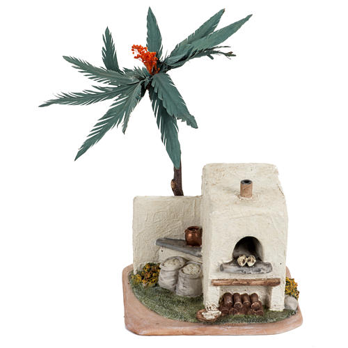 Fornaia con forno presepe Fontanini villaggio cm 12 4