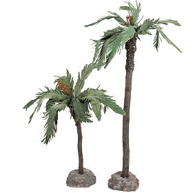 Coppia palme presepe Fontanini villaggio cm 12