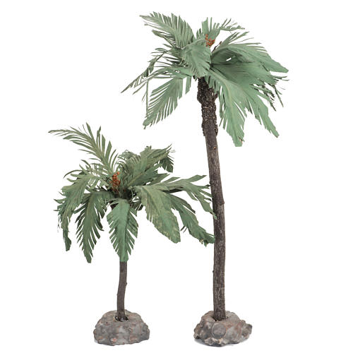 Para palm szopka Fontanini wioska 12 cm 1