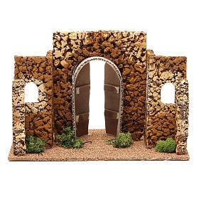 Milieu crèche Fontanini village 12 cm
