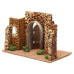Milieu crèche Fontanini village 12 cm