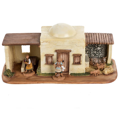 Fontanini nativity Scene setting 1