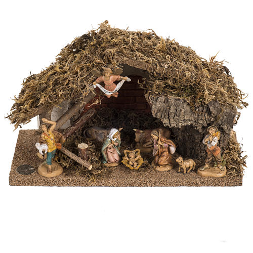 Fontanini nativity Scene stable 1