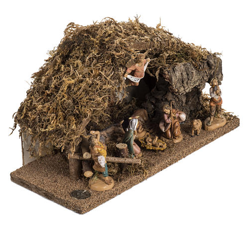 Fontanini nativity Scene stable 2