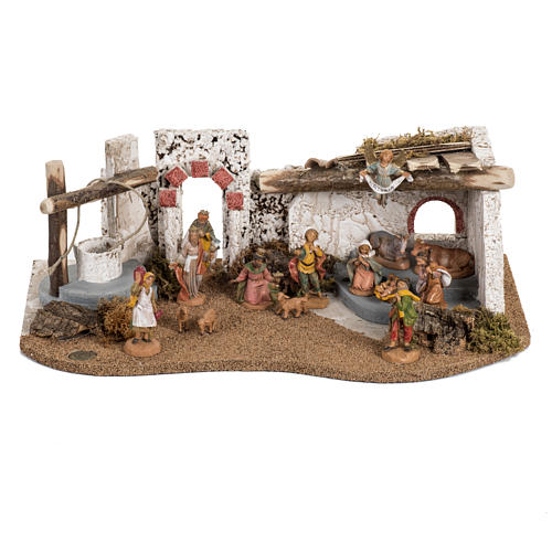 Fontanini nativity scene stable 1