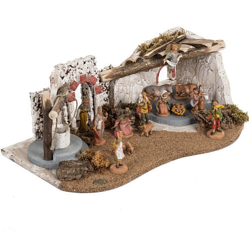 Fontanini nativity scene stable 2