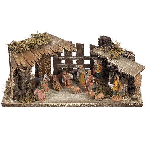 Fontanini Nativity Scene stable 6.5 cm 1