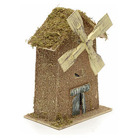 Moinhos para Presépio: Moinho de vento motorredutor 15x10x26,5 cm