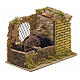 Water mill with pump for nativities 25x14x20cm s2