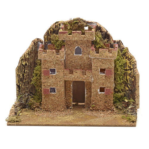 Castelo em miniatura para presépio 15x10 cm 2