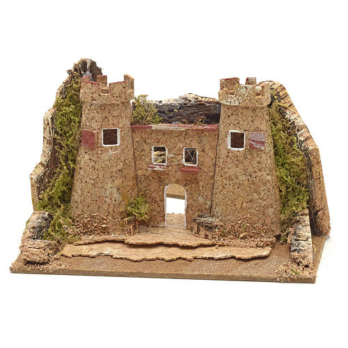 Castelo em miniatura para presépio 15x10 cm 3