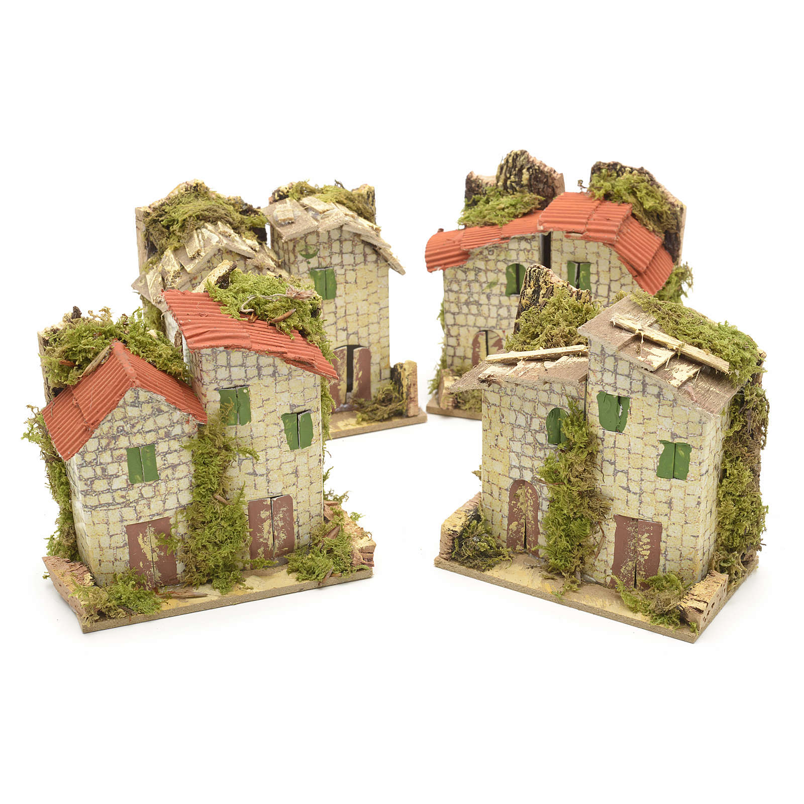 Casa 10x6cm tipo roca | venta online en HOLYART