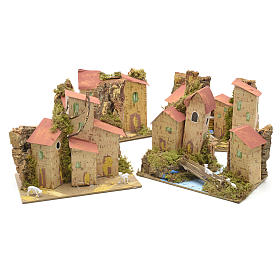 Häuser, Szenen und Geschäfte für Krippe: Abgelegenes Haus für Krippe 20x12 cm