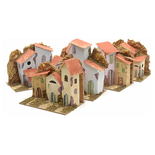 Nativity setting, house 15x10cm 3