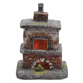 Fornos e Fogueiras para o Presépio: Forno com Led amarelo/vermelho