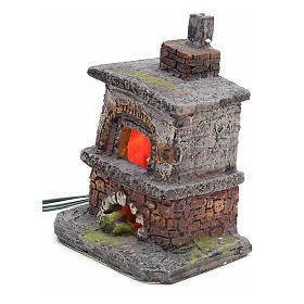 Fornos e Fogueiras para o Presépio: Forno com Led amarelo/vermelho