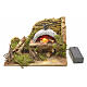 Nativity accessory, oven with 2 LED lights 15x10cm s1