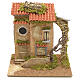 Farmhouse with tree for nativities 25x21x16cm s1