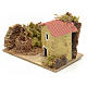 Nativity setting, house with well 10x6cm s2