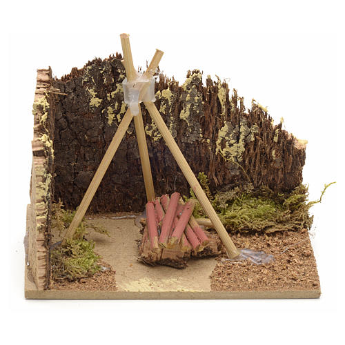 Base per fuoco 10x6 1