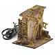Casolare con mulino a vento presepe 13x12x11 cm s2