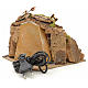 Nativity setting, wind mill with goat 13x22x14cm s3